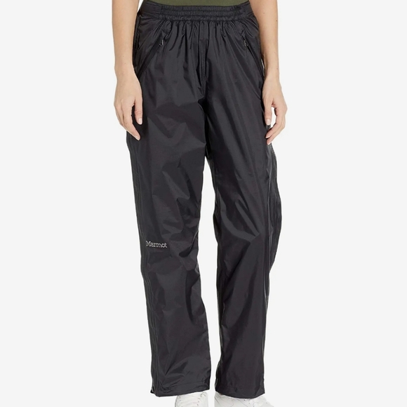 Marmot Pants - NWT Marmot PreCip Full Zip Waterproof Performance Pant Black Medium